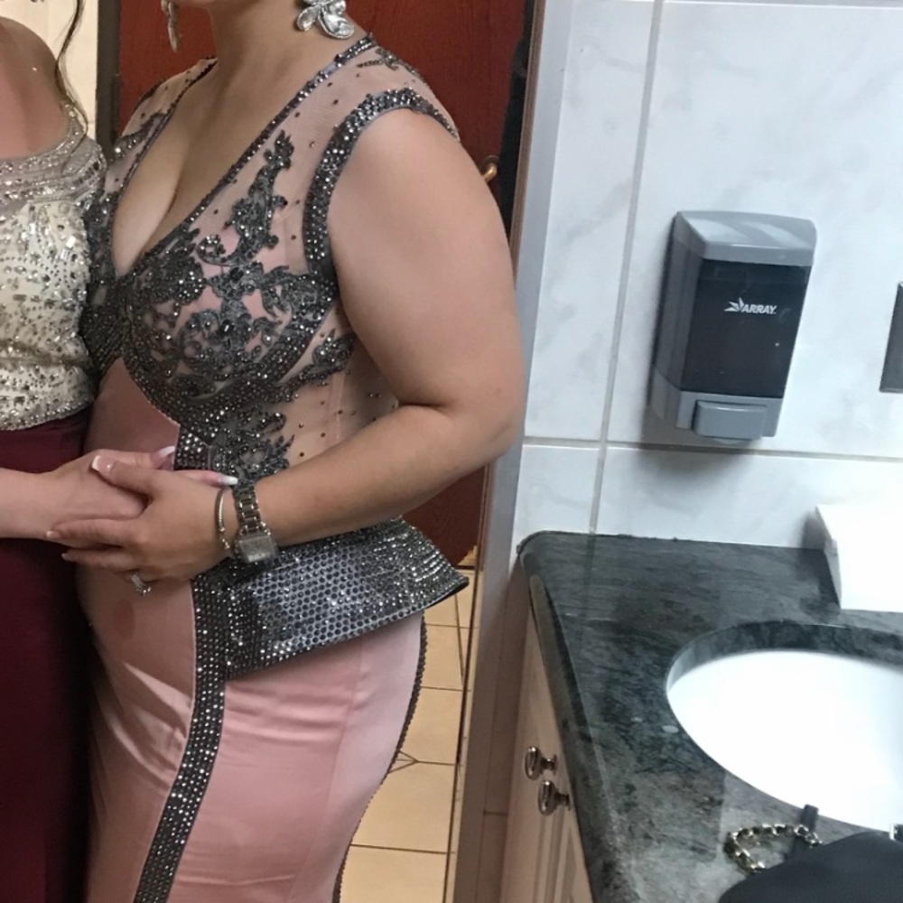 Prom gown prom dress evening gown